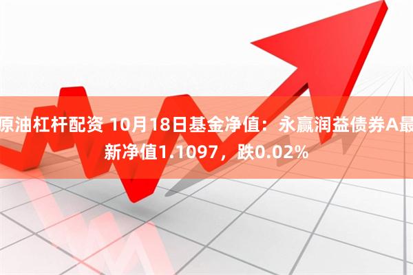 原油杠杆配资 10月18日基金净值：永赢润益债券A最新净值1.1097，跌0.02%