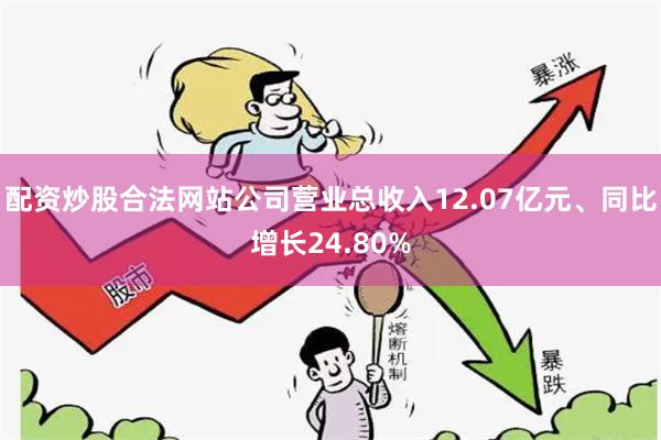 配资炒股合法网站公司营业总收入12.07亿元、同比增长24.80%